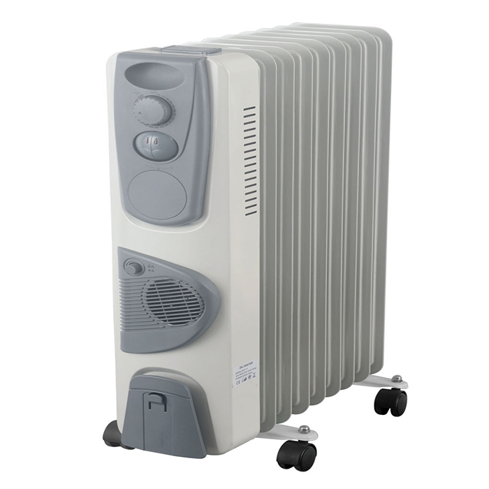 Electric Oil Heater 2000W with Fan 9 Ribs