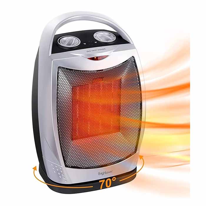 Oscillating Ceramic PTC Heater